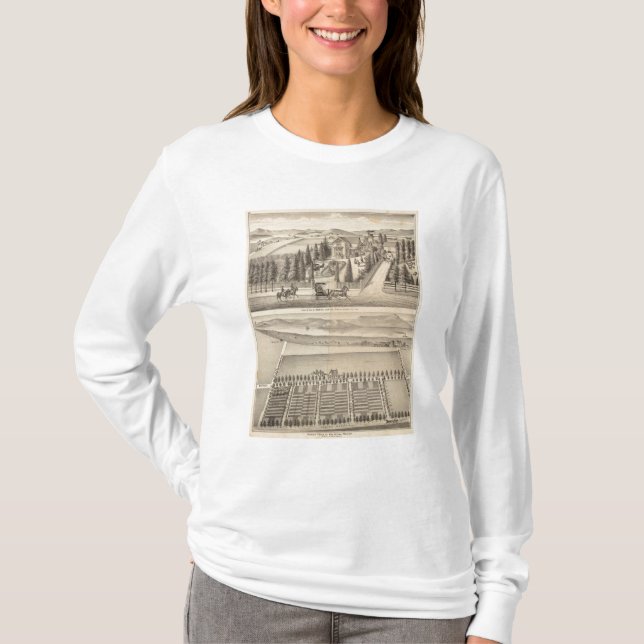T-shirts Fazenda de Curtis, intervalo de Poirier (Frente)