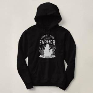 T-shirts Fazendeiro local - Jim Guse - Hoodie das senhoras