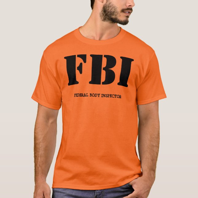 T-SHIRTS FBI (Frente)