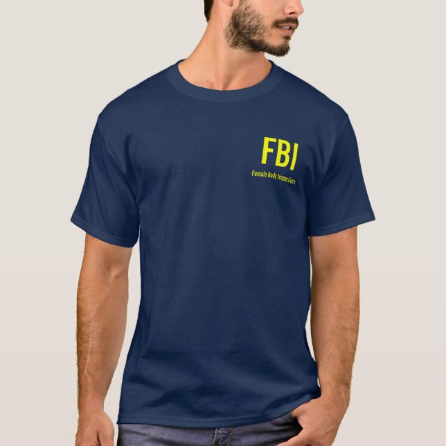 T-SHIRTS FBI (Frente)