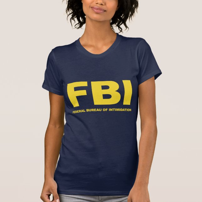 T-SHIRTS FBI (Frente)
