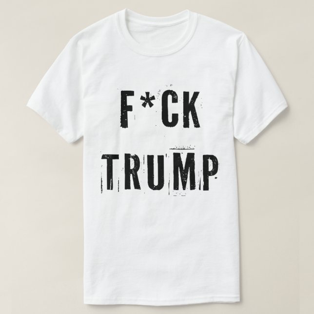 T-shirts Fck Trump (Frente do Design)