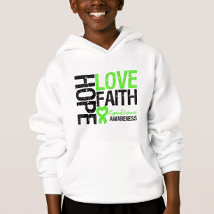 T-shirts Fé do amor da esperança da doença de Lyme