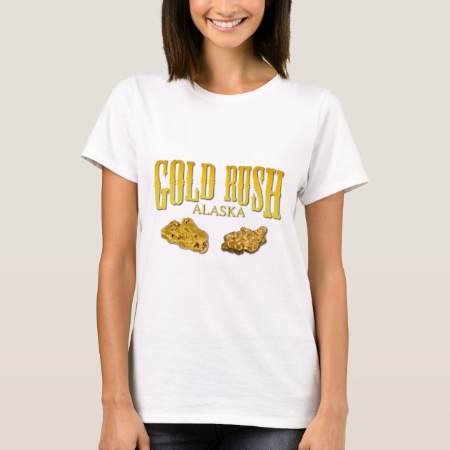 T-shirts Febre do ouro (Frente)