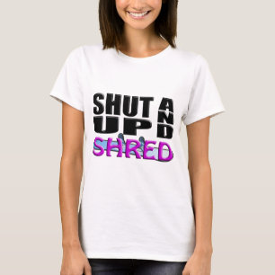 T-shirts FECHE ACIMA E FRAGMENTO (a snowboarding)