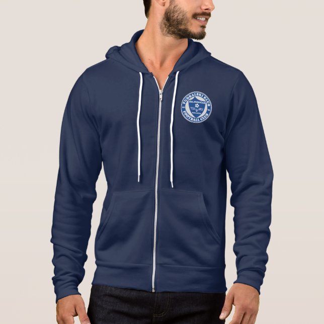 T-shirts Fecho de correr-Hoodie das FK Zeljeznicar (Frente)