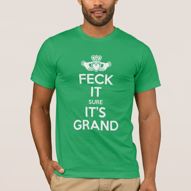 T-shirts Feck ele - Claddagh (Frente)