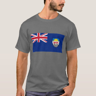 T-shirts Federação de Rodésia e de bandeira de Nyasaland