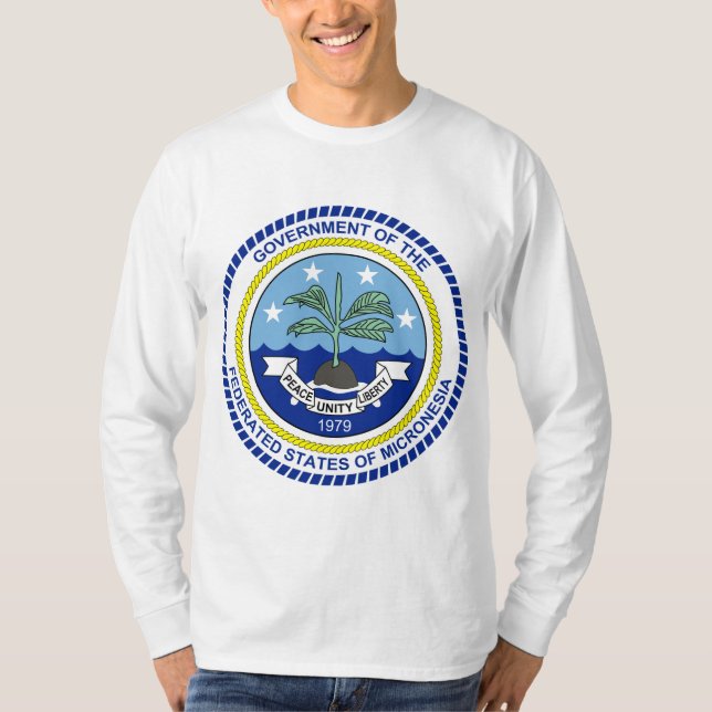 T-shirts Federated States of Micronesia FM (Frente)