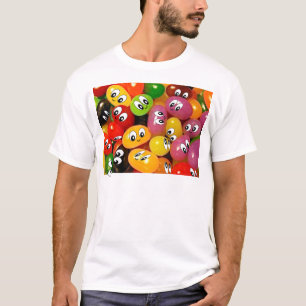 T-shirts Feijão de geléia bonito