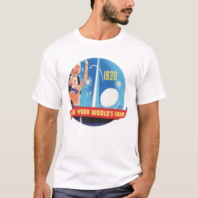 T-shirts Feira Mundial de Nova Iorque de 1939 (Frente)