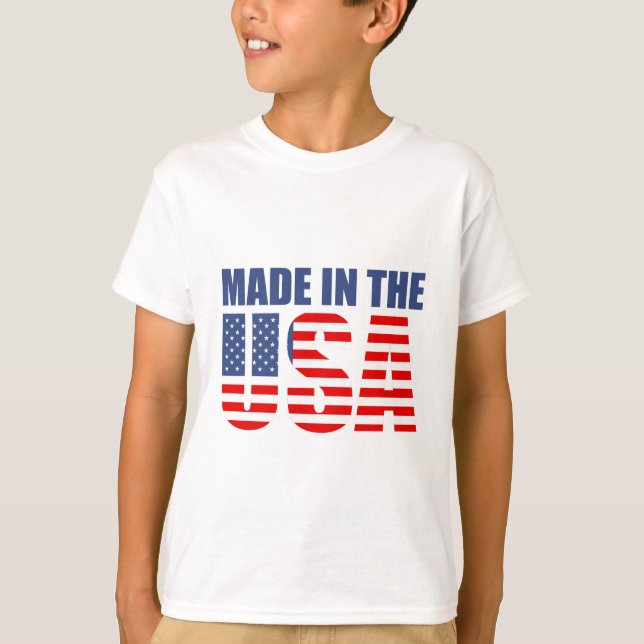 T-shirts feita nos eua (Frente)