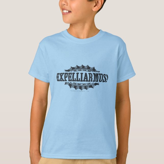 T-shirts Feitiço de Harry Potter | Expelliarmus! (Frente)