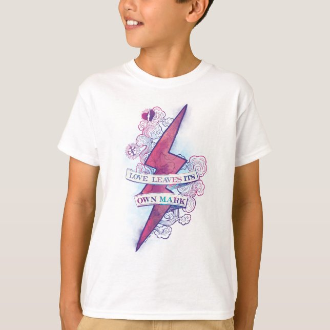 T-shirts Feitiço de Harry Potter | O Amor Deixa Sua Própria (Frente)