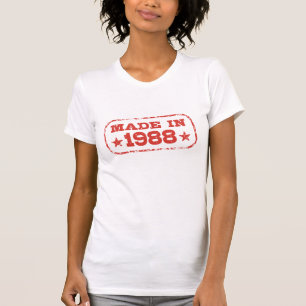 T-shirts Feito em 1988