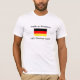 T-shirts feito em América com peças alemãs (Frente)
