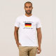 T-shirts feito em América com peças alemãs (Frente Completa)