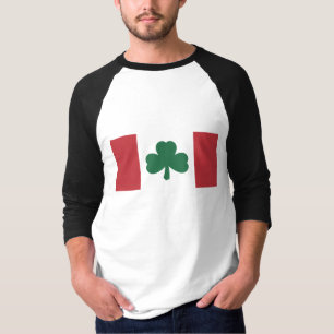 T-shirts Feito em Canadá… Com peças irlandesas