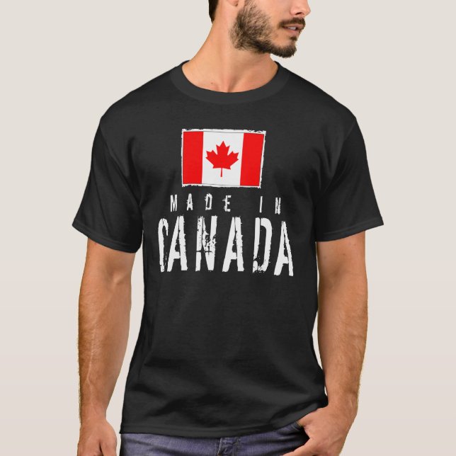 T-shirts Feito em Canadá - obscuridade (Frente)