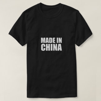 T-shirts Feito em China