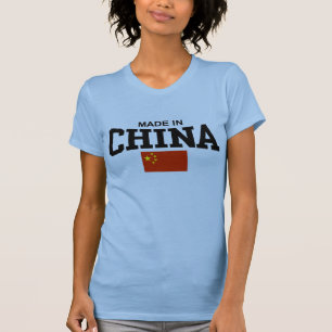 T-shirts Feito em China