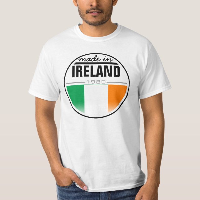 T-shirts Feito… em "Ireland " (Frente)
