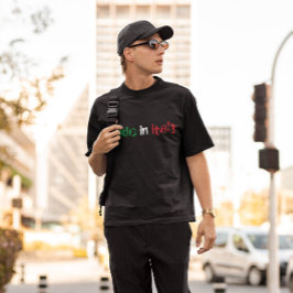 T-shirts feito em itália