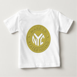 T-shirts Feito Em Nova York Staten Island