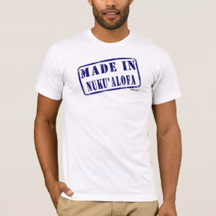 T-shirts Feito em Nuku'alofa