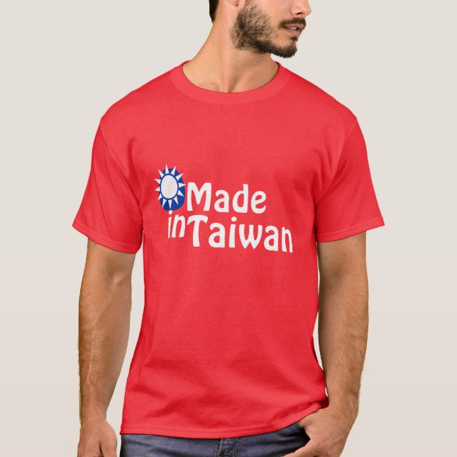 T-shirts Feito em Taiwan (Frente)