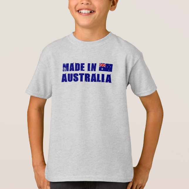 T-shirts Feito na Austrália (Frente)