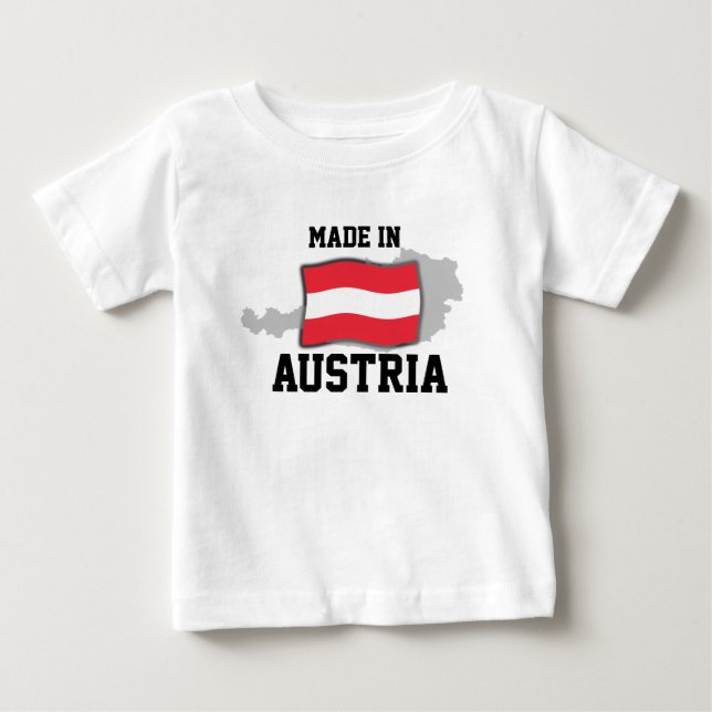 T-shirts Feito na Áustria (Frente)