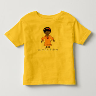 T-shirts Feito na Etiópia: Rapariga
