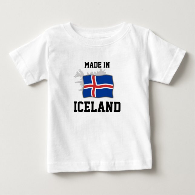 T-shirts Feito na Islândia (Frente)