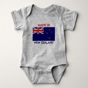T-shirts Feito na Nova Zelândia com o Sinalizador da Nova