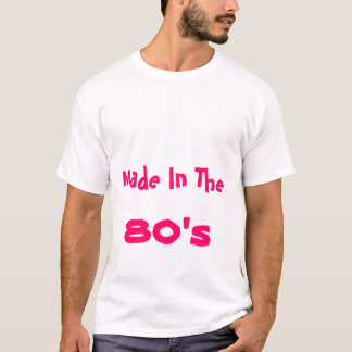 T-shirts Feito no anos 80