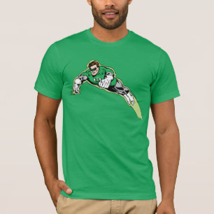 T-shirts Feixe de energia verde da lanterna