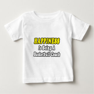 T-shirts Felicidade... treinador de basquete.
