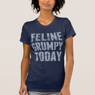 T-shirts Feline Grumpy Hoje