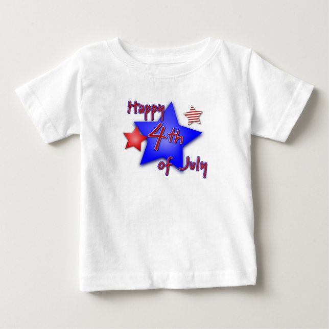T-shirts Feliz 4 de Julho (Frente)