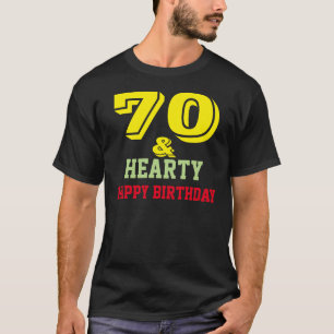 T-shirts Feliz 70º Aniversário