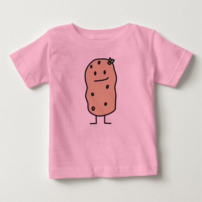 T-shirts Feliz Batata Sorridente (Frente)