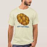 T-shirts Feliz Feriados Judeus do Challah Challah<br><div class="desc">A camisa apresenta uma ilustração original de um pão de chalá. Perfeito para Hanukkah! Esta ilustração Chanukah também está disponível em outros produtos. Não vê o que está procurando? Precisa de ajuda para a personalização? Entre em contato com Rebecca para ter algo projetado só para você.</div>