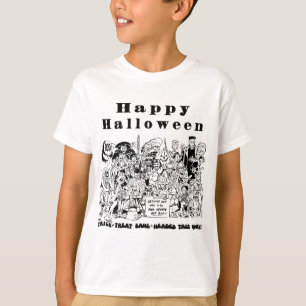 T-shirts Feliz Festa de Halloween