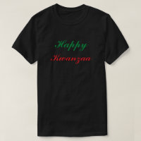 Feliz Kwanzaa Red Green Black Personalizado
