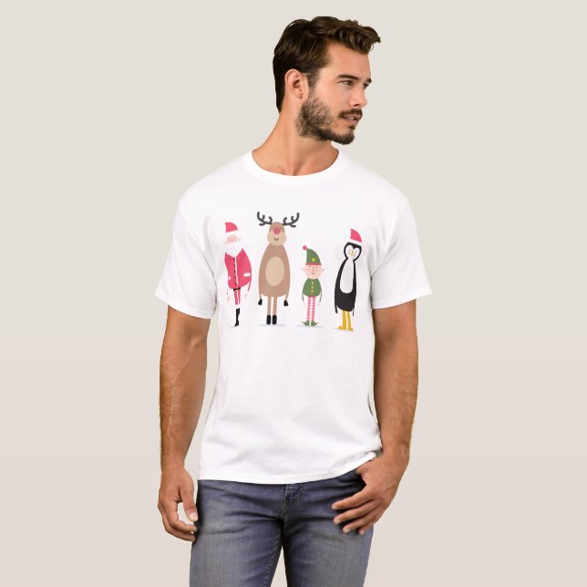T-shirts Feliz Natal (Frente Completa)