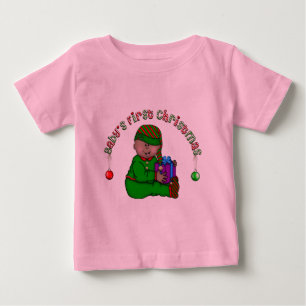 T-shirts Feliz Natal de 1rua afro-americano