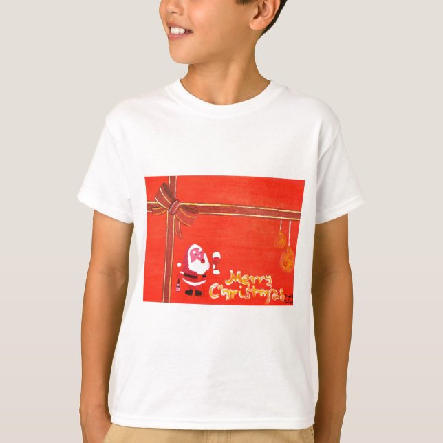 T-shirts Feliz Natal Papai Noel (Frente)