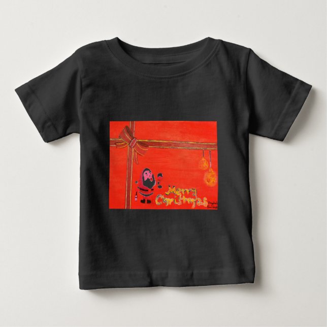 T-shirts Feliz Natal Papai Noel (Frente)