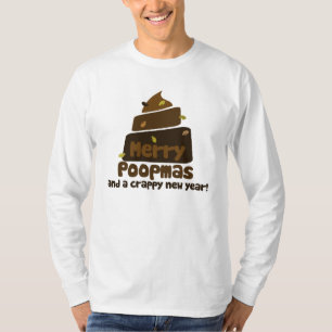 T-shirts Feliz Poopmas